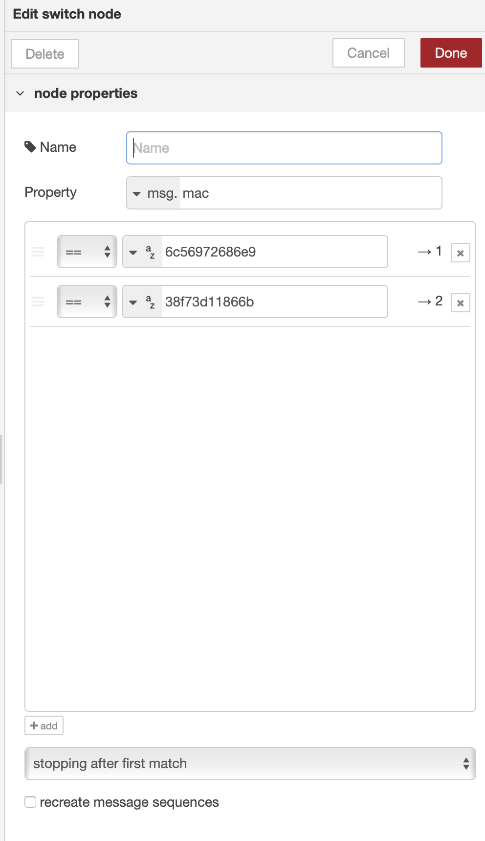 Switch-Node